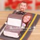 Groom Tied Down in Back of Truck Cake Toppers