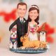 Pet Wedding Cake Toppers