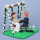 Swings Theme Wedding Cake Toppers