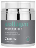 Cromtac Collagen Face Cream for Anti-Aging, Advanced Skincare for a Youthful Complexion, Natural Organic and Non-GMO, Lightweight Facial Moisturizing Lotion, 1.7 Fl Oz