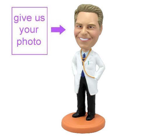 Personalized Gift - Doctor Figurine Based on your Photo - Click Image to Close