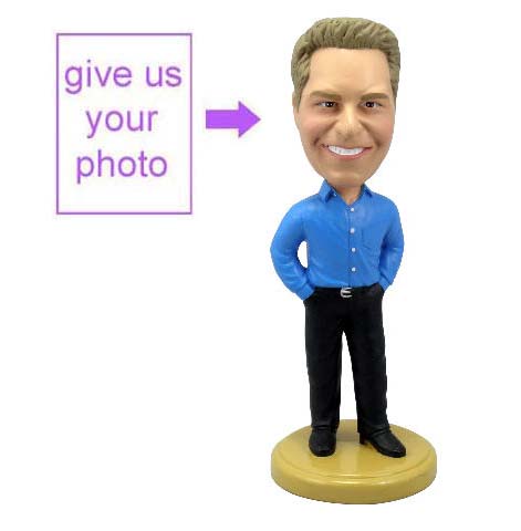 Personalized Gift - Handsome Man Figurine - Click Image to Close