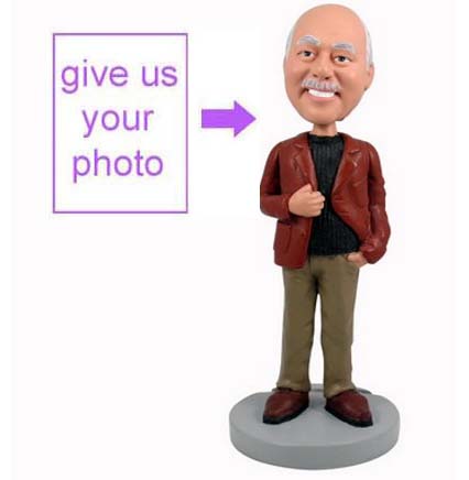 Personalized Gift - Gentleman Figurine - Click Image to Close