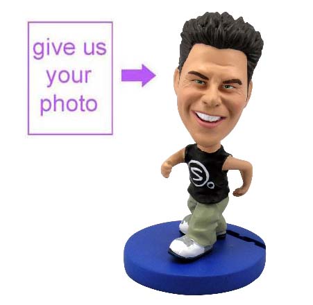 Personalized Gift - Rapper Figurine - Click Image to Close