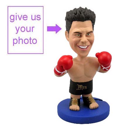 Personalized Gift - Boxer Figurine - Click Image to Close
