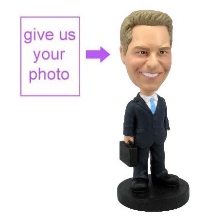 Personalized Gift - Stylish Businessman Figurine - Click Image to Close